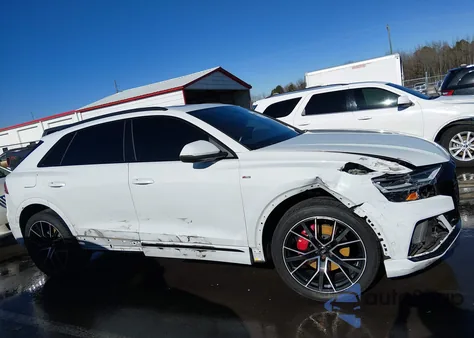 2019 Audi Q8 55 Premium z USA, uszkodzony, nr VIN WA1EVAF10KD005931